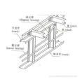 금속 강철 C / U 성형 기계